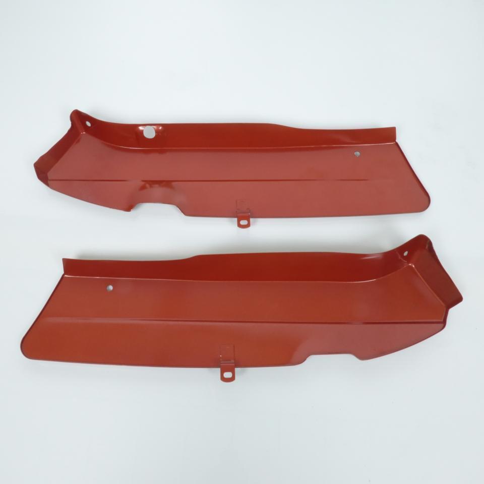 Paire de cache latéraux métallique Mobylette pour motobecane 50 AV881 1982 chaudron
