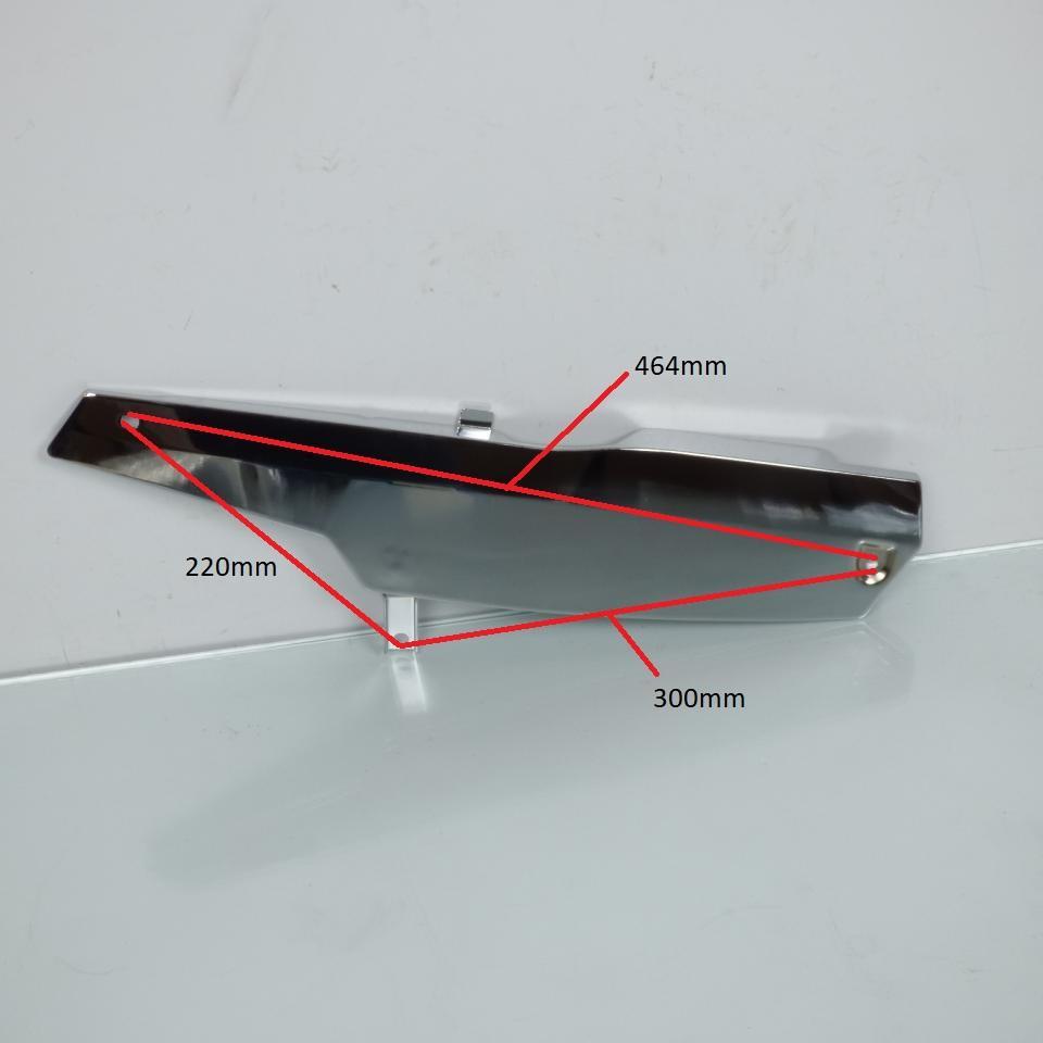 Caches latéraux chromé pour mobylette cyclo cyclomoteur MBK 51 Neuf