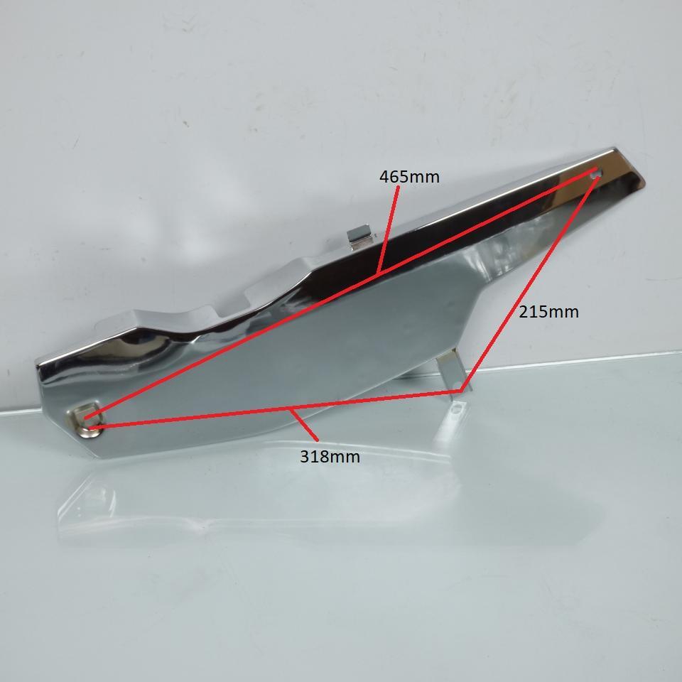 Caches latéraux chromé pour mobylette cyclo cyclomoteur MBK 51 Neuf