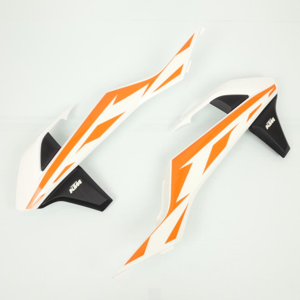 Caches latéraux origine pour moto KTM 50 SX Mini 2017 4530805400028A Neuf