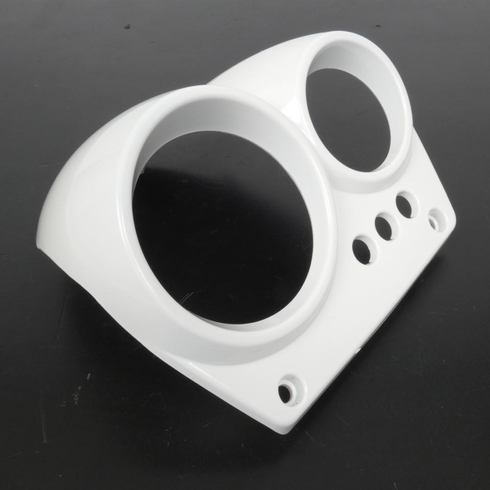 Entourage de compteur One blanc brillant pour scooter MBK 50 Nitro Neuf