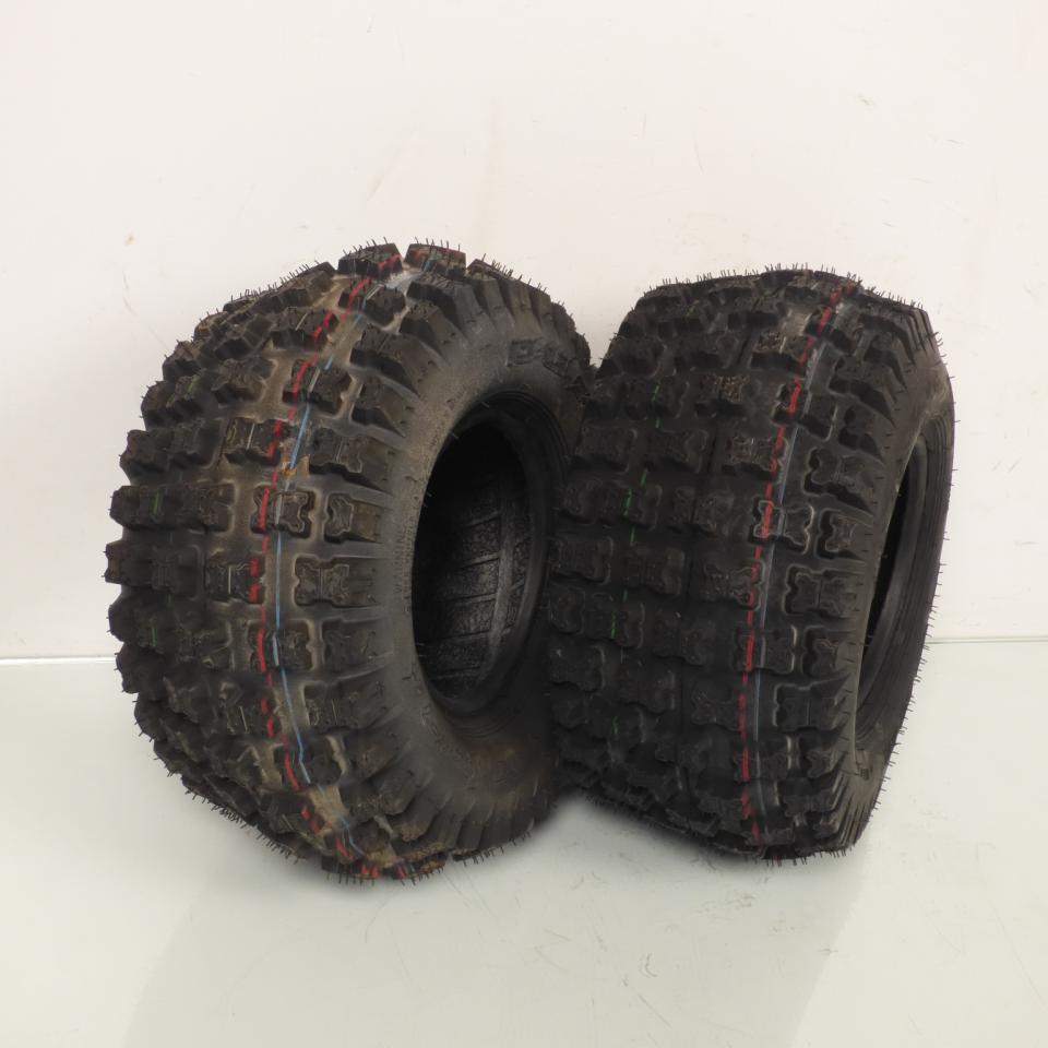 Paire de pneu tubeless quad 50 Duro DI2009 16x8-7 ATV 2 plis 16-8-7 Neuf