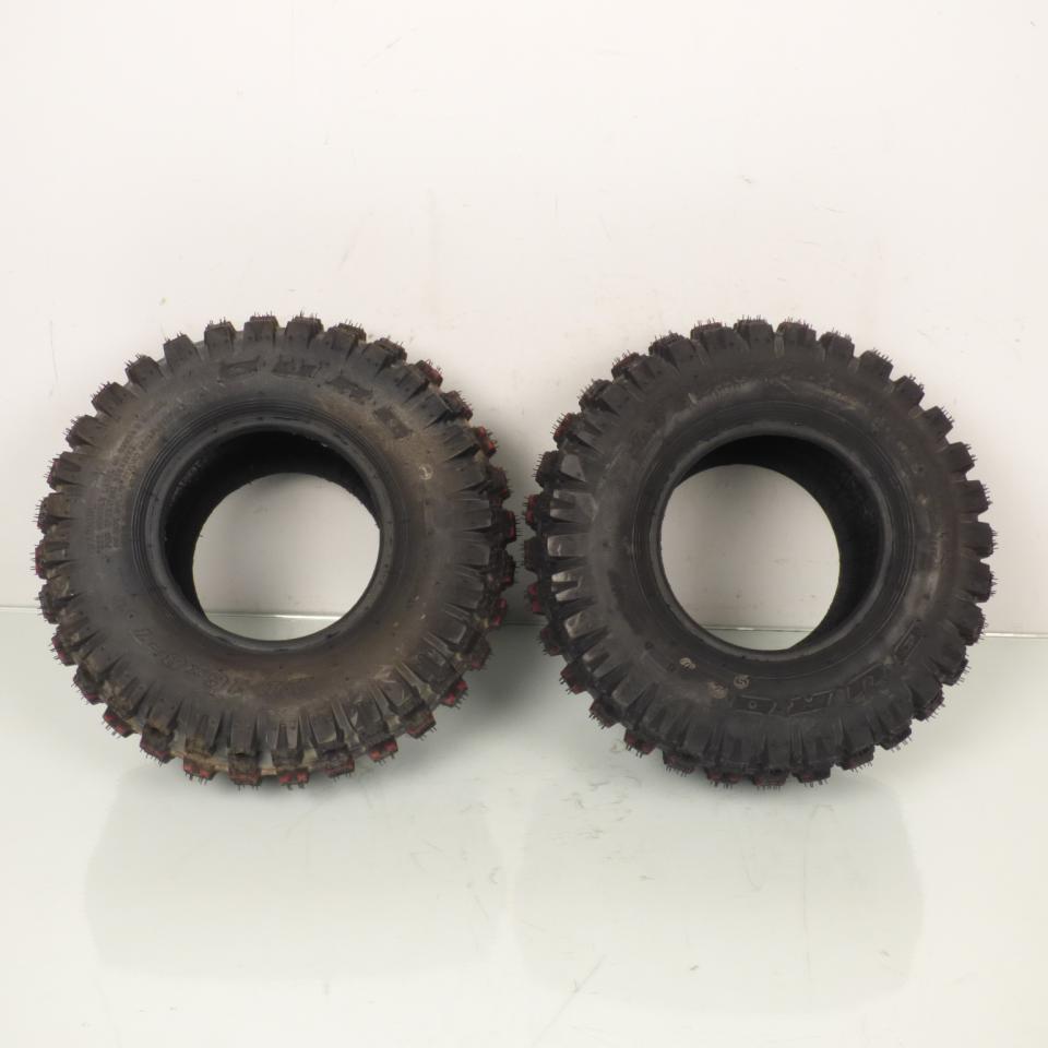 Paire de pneu tubeless quad 50 Duro DI2009 16x8-7 ATV 2 plis 16-8-7 Neuf