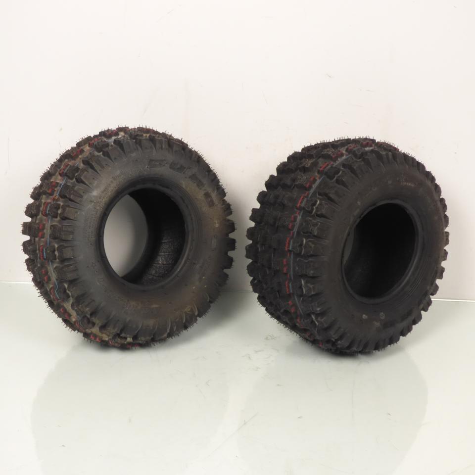 Paire de pneu tubeless quad 50 Duro DI2009 16x8-7 ATV 2 plis 16-8-7 Neuf