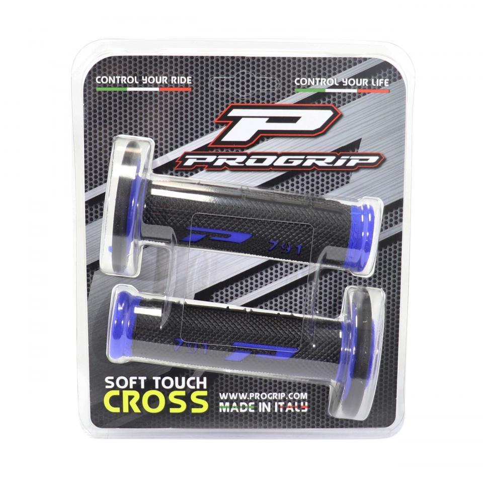 Poignée revêtement caoutchouc guidon PROGRIP 791 off road double densité pour moto