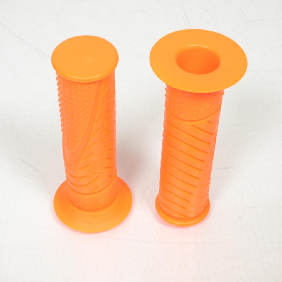 Paire de revêtement de poignée orange fluo Malossi pour moto 6918702.O0 Neuf