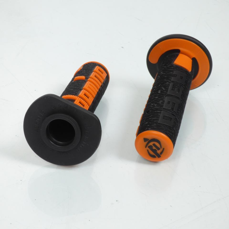 Poignée Domino orange et noire Off Road A360 pour moto A36041C4045A7-0 Neuf