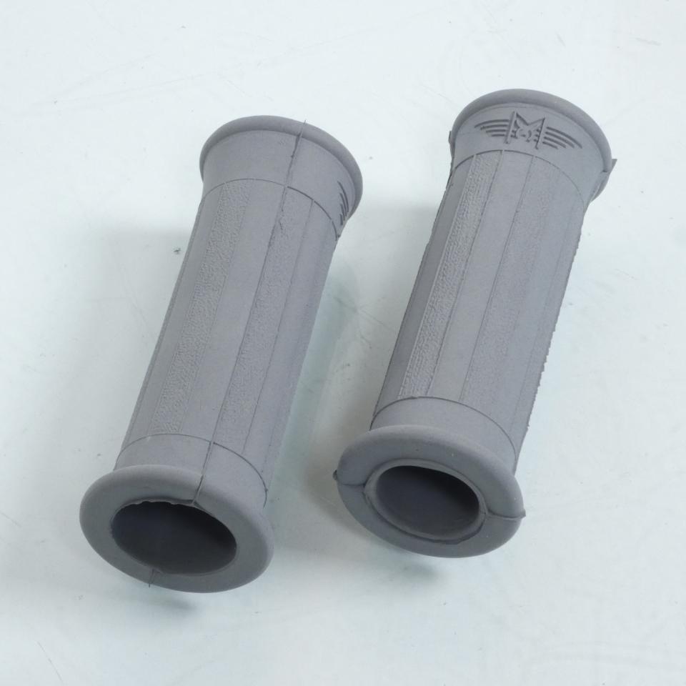Paire de poignée grise 100mm RSM pour mobylette MBK 50 AV3 Neuf