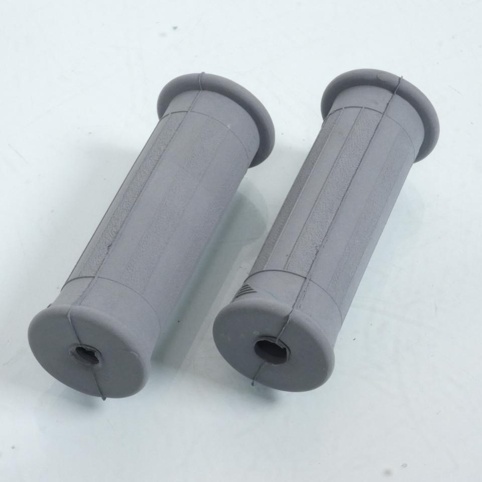 Paire de poignée grise 100mm RSM pour mobylette MBK 50 AV3 Neuf