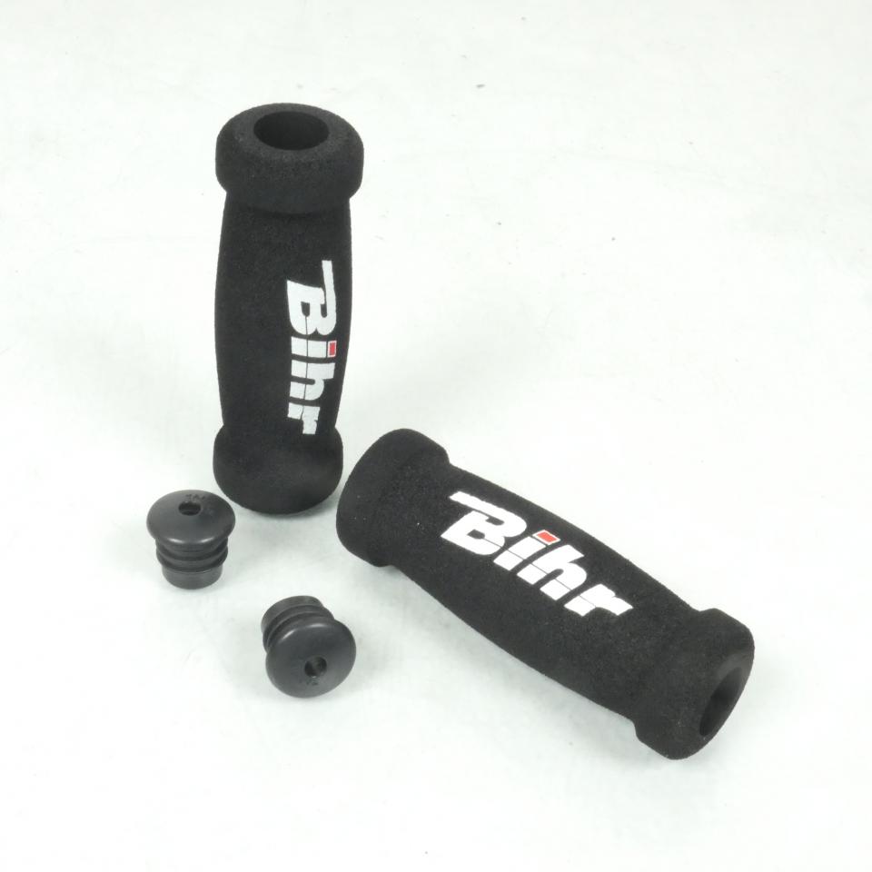 Paire poignée mousse Ø22mm BIHR pour velo VTT quad jet ski L35-690MC/ART Neuf