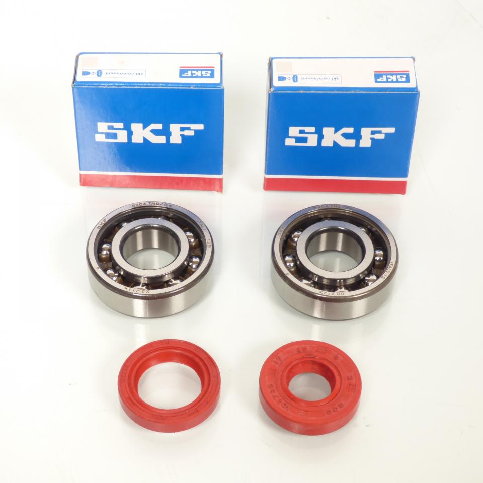Roulement SKF 6204 TVH C4 joint spi moteur pour moto Minarelli 50 AM6 soie Ø20mm