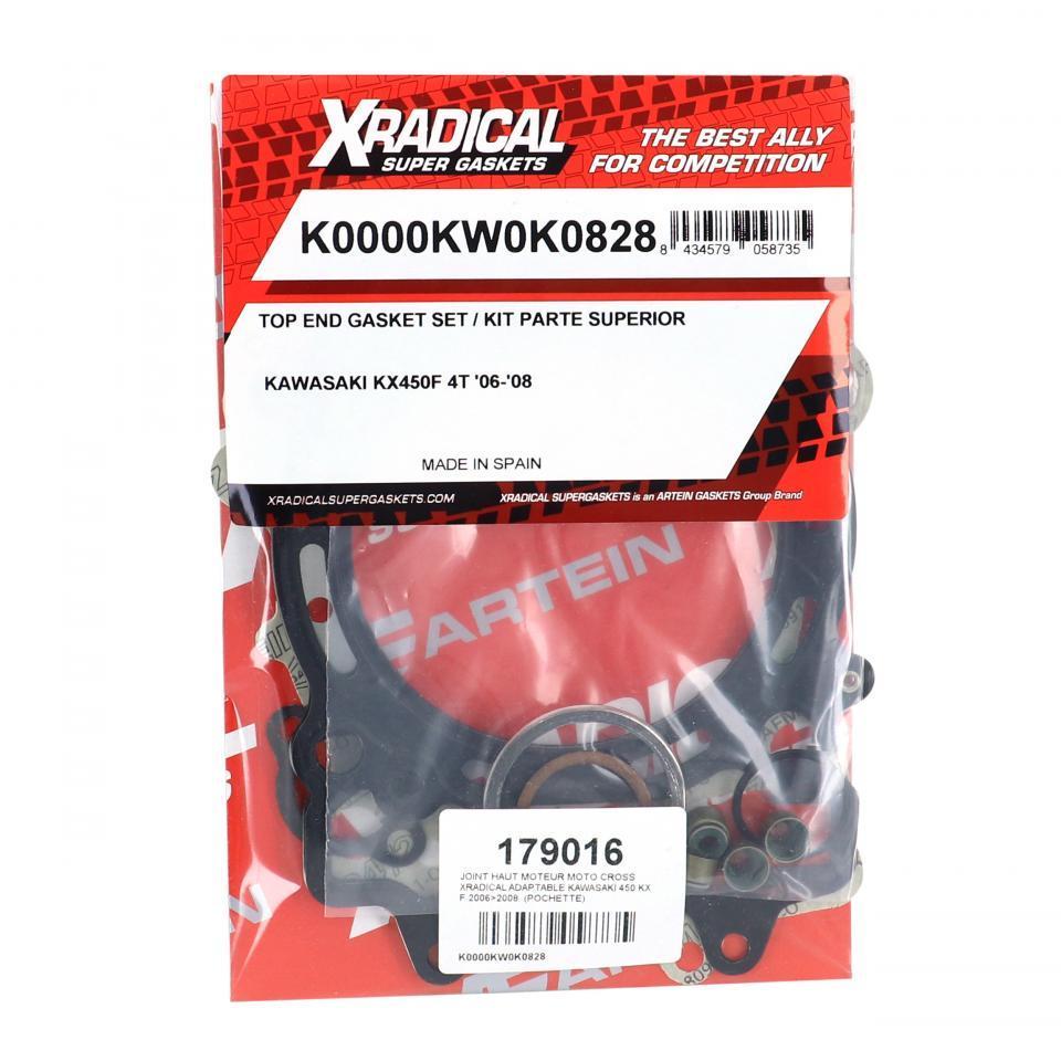 Joint moteur XRADICAL pour Moto Kawasaki 450 KX F 2006 à 2008 Neuf