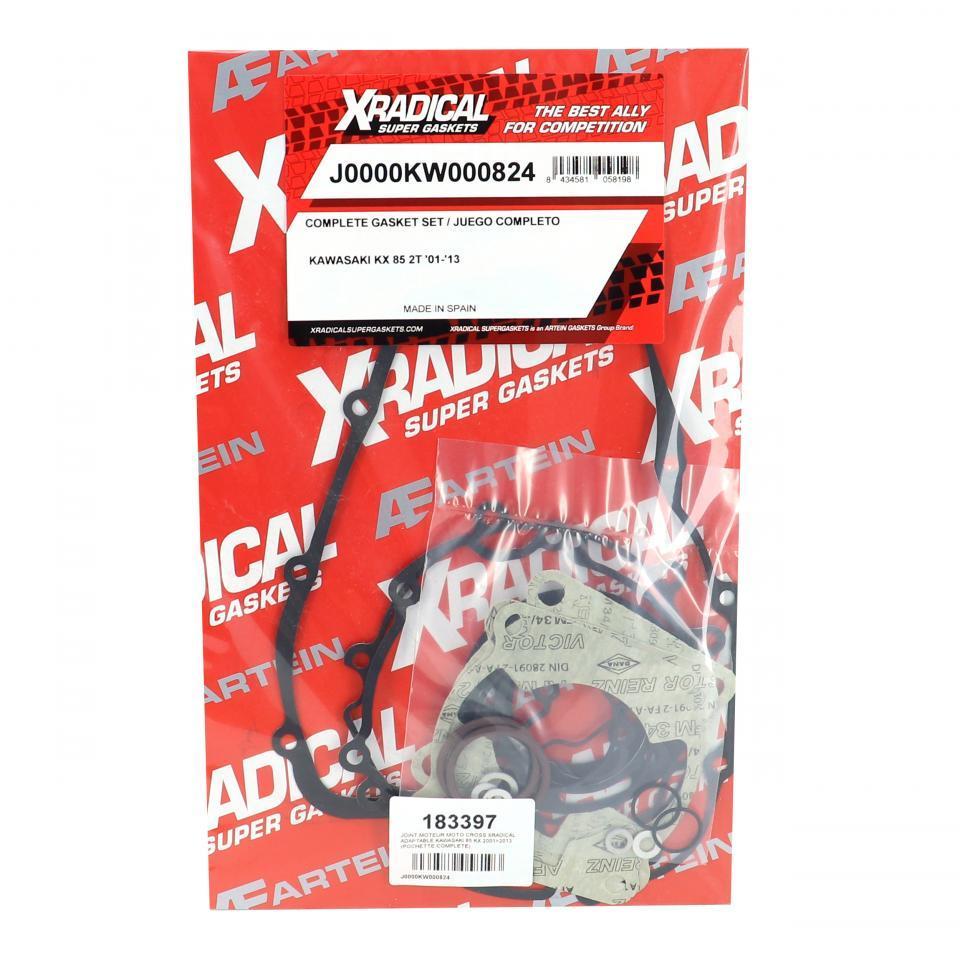 Joint moteur XRADICAL pour Moto Kawasaki 85 KX 2001 à 2013 Neuf