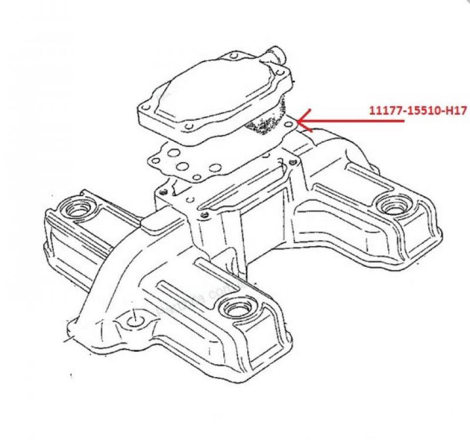 Joint moteur Générique pour moto Suzuki 500 GSF 2004-2009 11177-15510-H17 Neuf