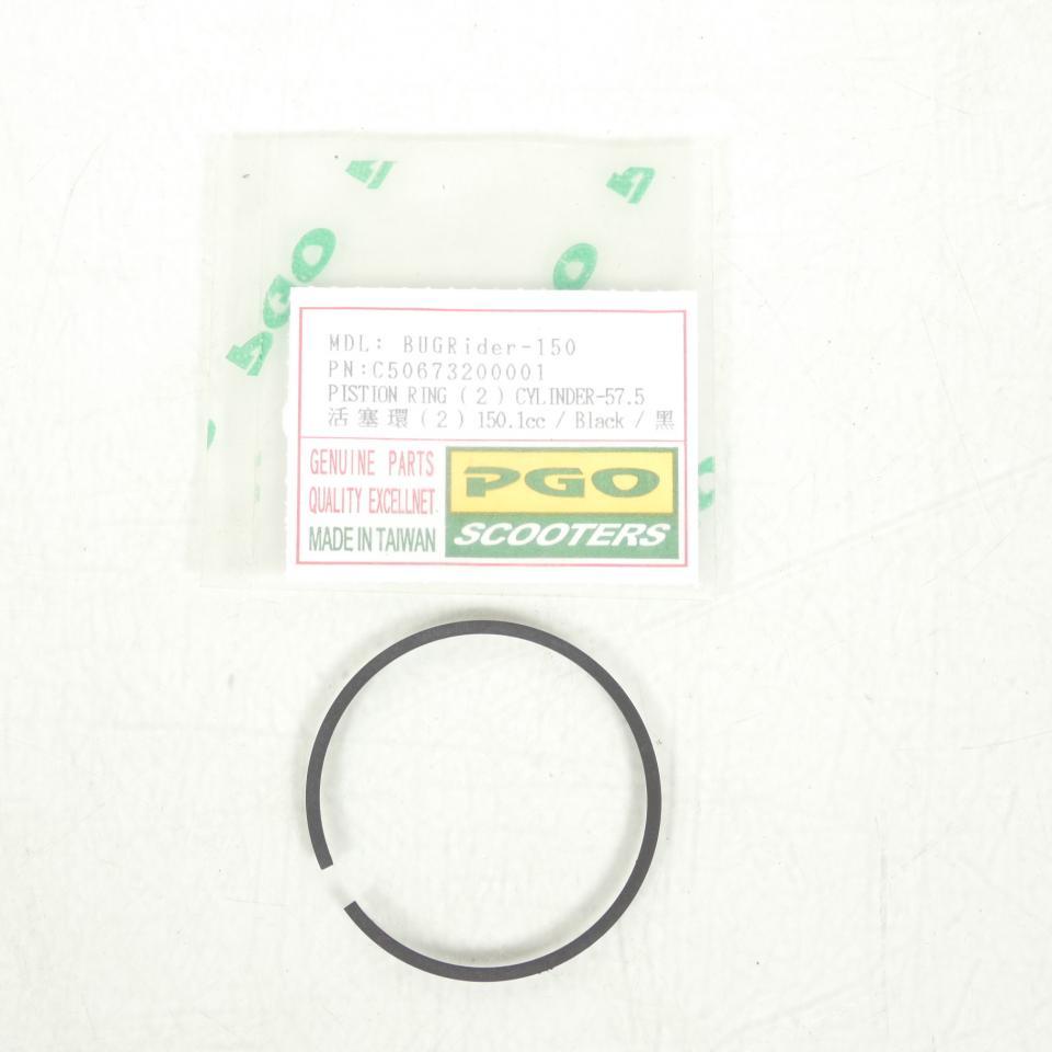 Segment de piston N°2 origine pour quad PGO 150 X-Rider C50673200001 Ø57.5mm