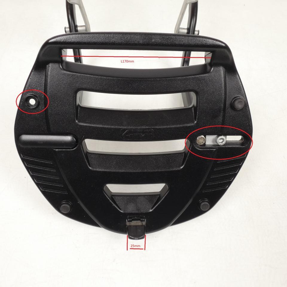 Support de top case GIVI MONORACK pour moto Occasion