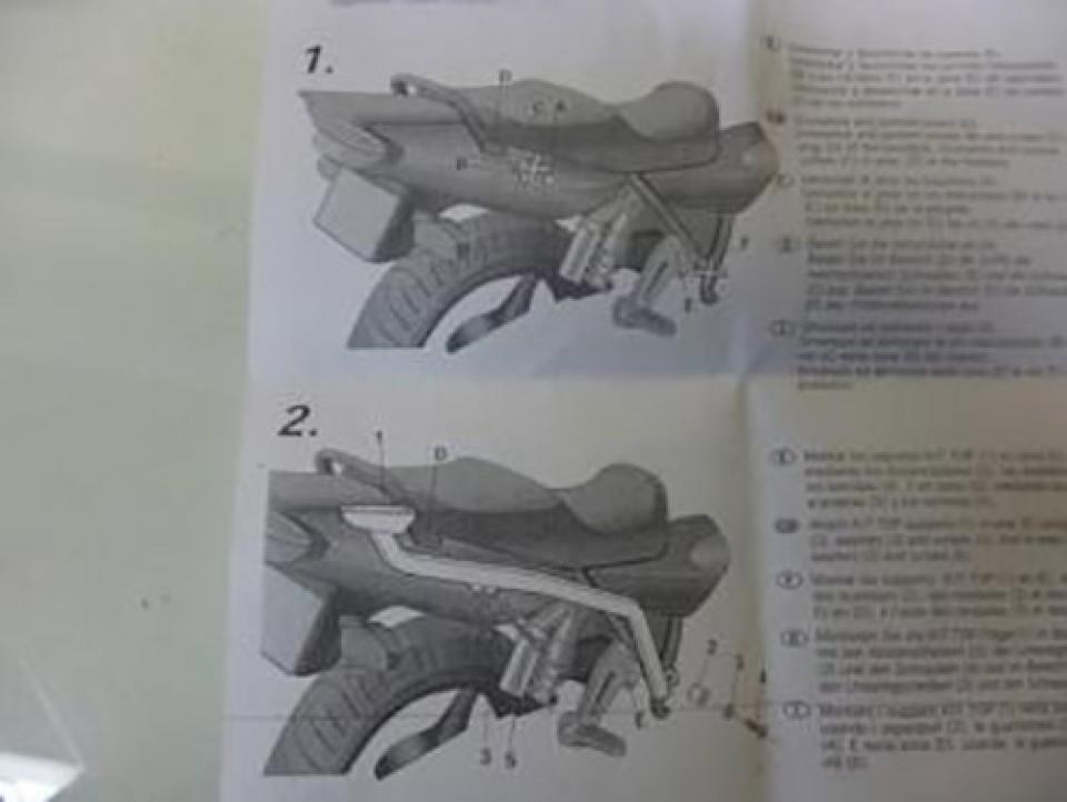 Support de top case Shad pour Moto Yamaha 1300 XJR 1998 à 2006 Y0XJ11ST Neuf