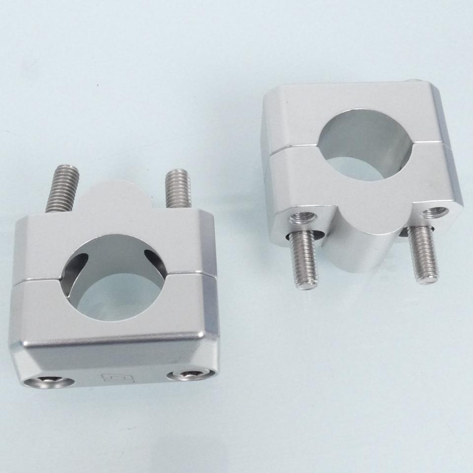 Pontet de guidon Doppler pour moto Rieju 50 MRT 2009 à 2017 +17 Ø22/28 Neuf