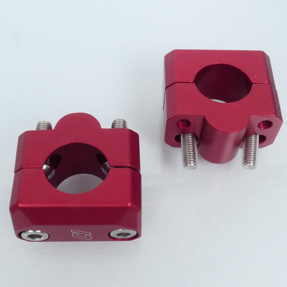 Pontet de guidon Doppler pour moto +18 Ø22mm/28mm Neuf