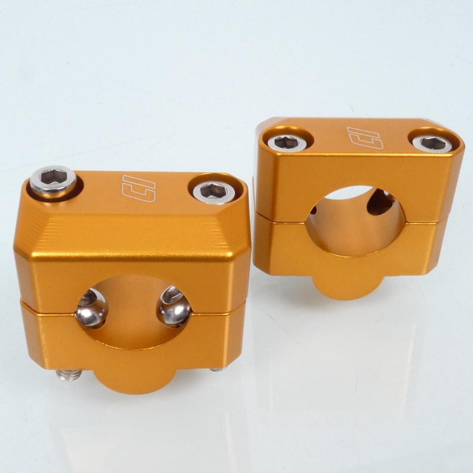Pontet de guidon Doppler pour moto Rieju 50 MRT 2009 à 2017 +17 Ø22/28 Neuf