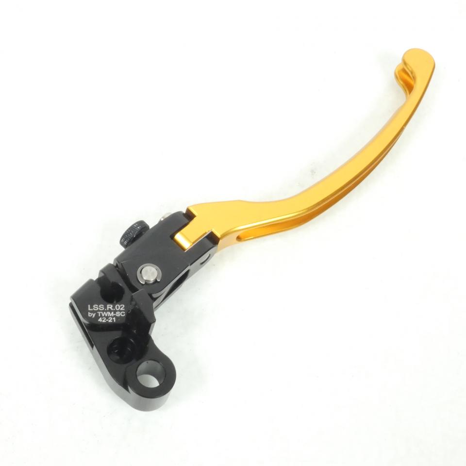 Levier embrayage TWM pour moto Suzuki 600 Gsx-R Après 2004 LSS.R.02 Noir / Or