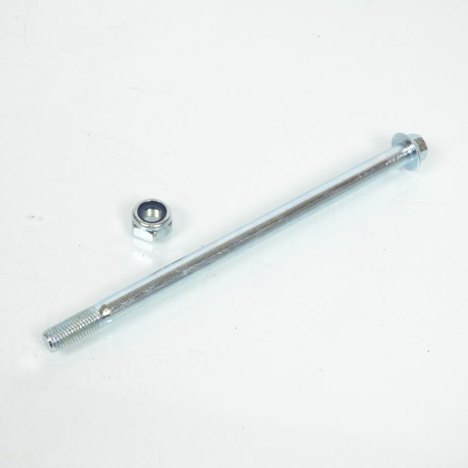 Axe de roue ou de suspension Ø10mm x 180mm pour mobylette M10 Neuf
