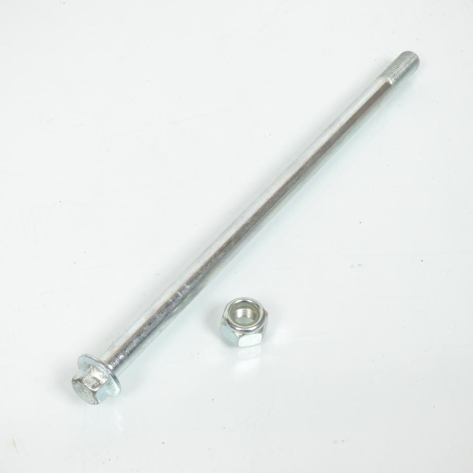 Axe de roue ou de suspension Ø12mm x 248mm pour mobylette M12 Neuf