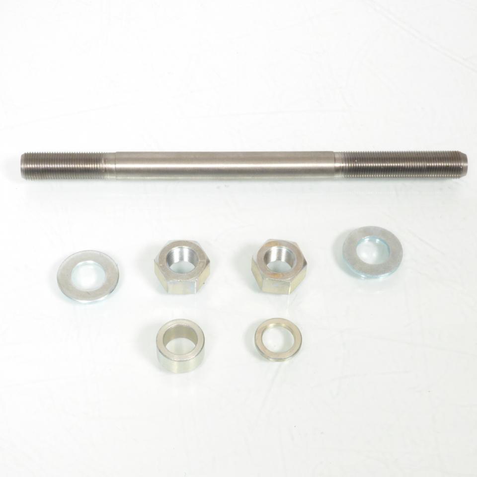 Axe roue arrière pour mobylette Peugeot 103 RCX Ø12mm L182mm / M12 P100 Neuf
