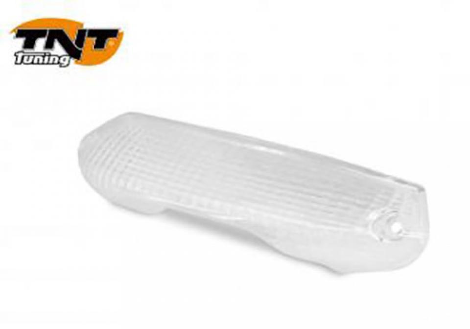 Cabochon vitre feu arrière blanc transparent aileron pour scooter Piaggio 50 NRG Neuf
