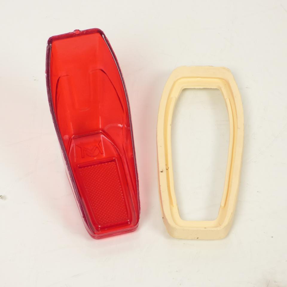 Cabochon de feu arrière rouge pour mobylette MBK 50 51 Neuf