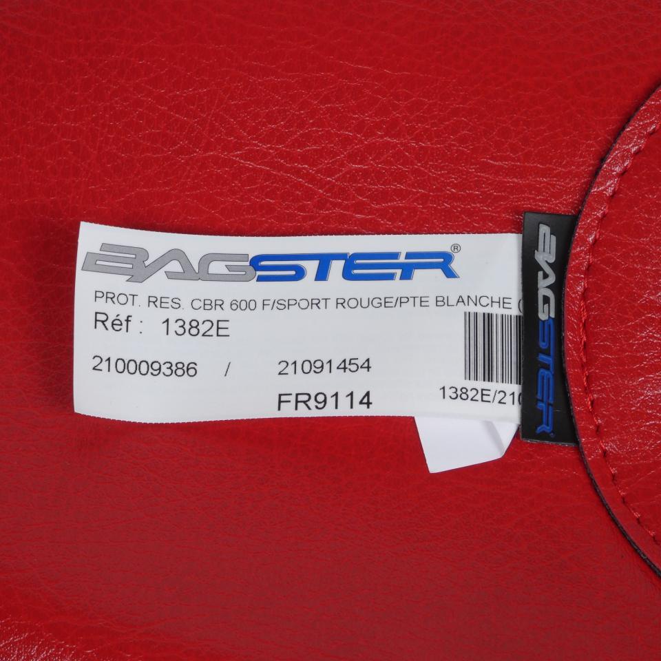 Tapis de réservoir Bagster pour moto Honda CBR 600 F 1999 1382E ROUGE POINTE BLANCHE