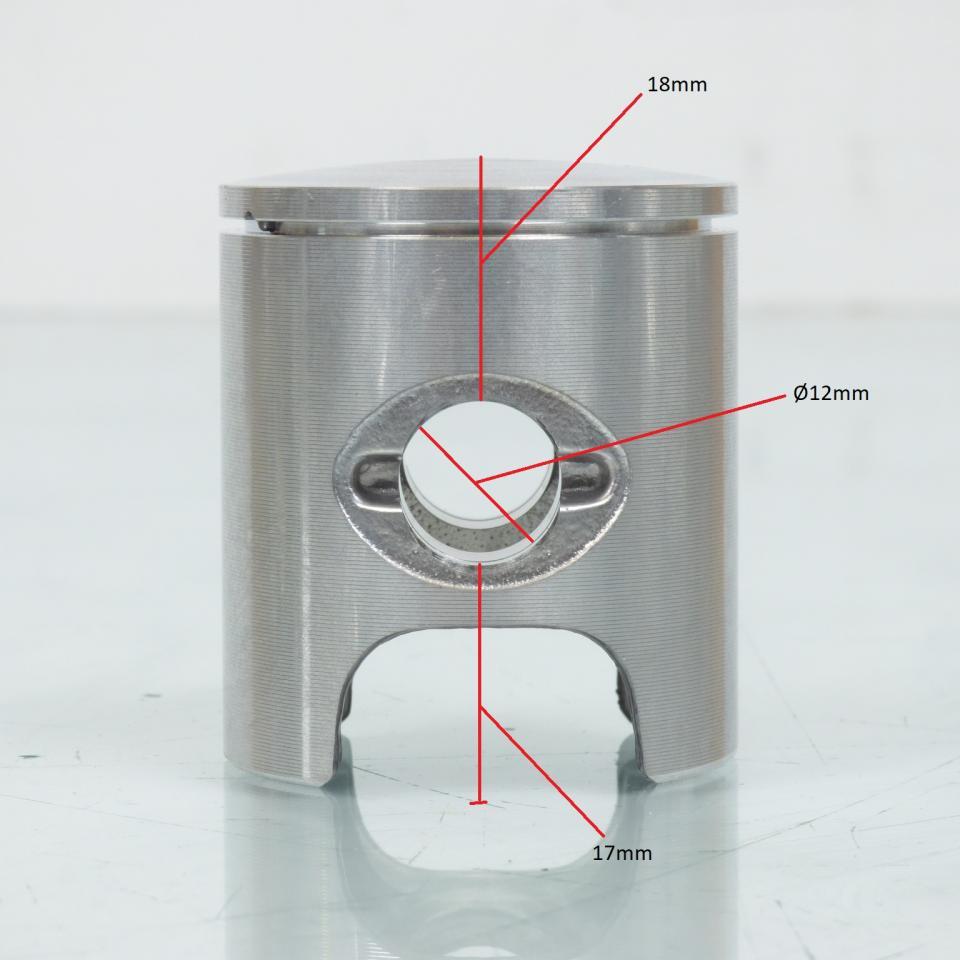 Piston moteur Athena pour scooter Peugeot 50 Ludix 2005 à 2018 Ø39.96mm Neuf