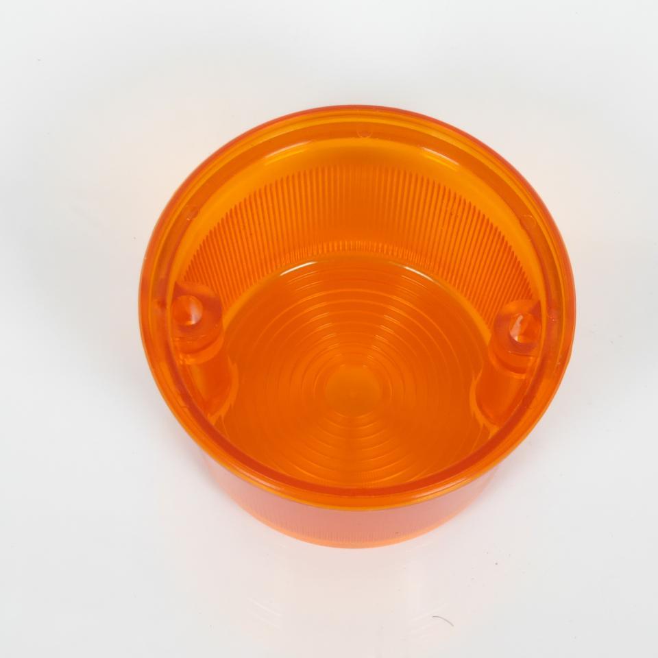 Cabochon de clignotant Générique pour mobylette Peugeot 50 103 Maly orange / l'unité Neuf