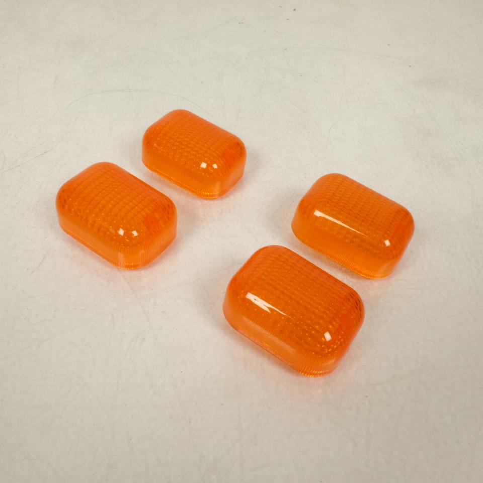 Kit Cabochon de clignotant AV AR orange Replay pour scooter Peugeot 50 Trekker