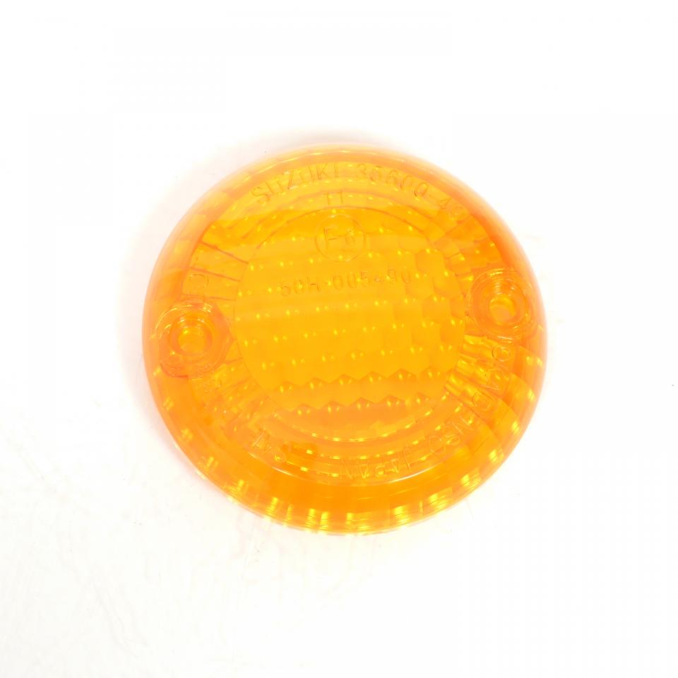 Cabochon de clignotant origine pour Moto Suzuki 125 VL Intruder 2000 à 2007 35612-38A01 / 35600-49 / Ø72mm Neuf