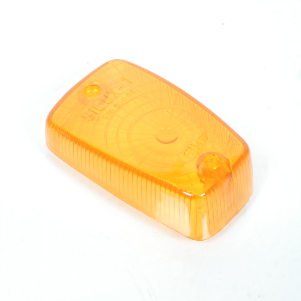 Cabochon de clignotant orange pour mobylette MBK 50 51 SIM SILUX-1 Neuf