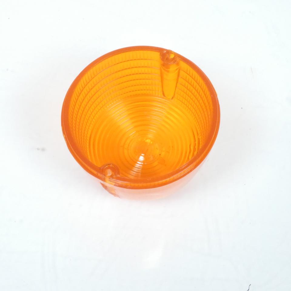 Cabochon de clignotant rond orange pour mobylette MBK 50 51 SIM 500-003 Neuf