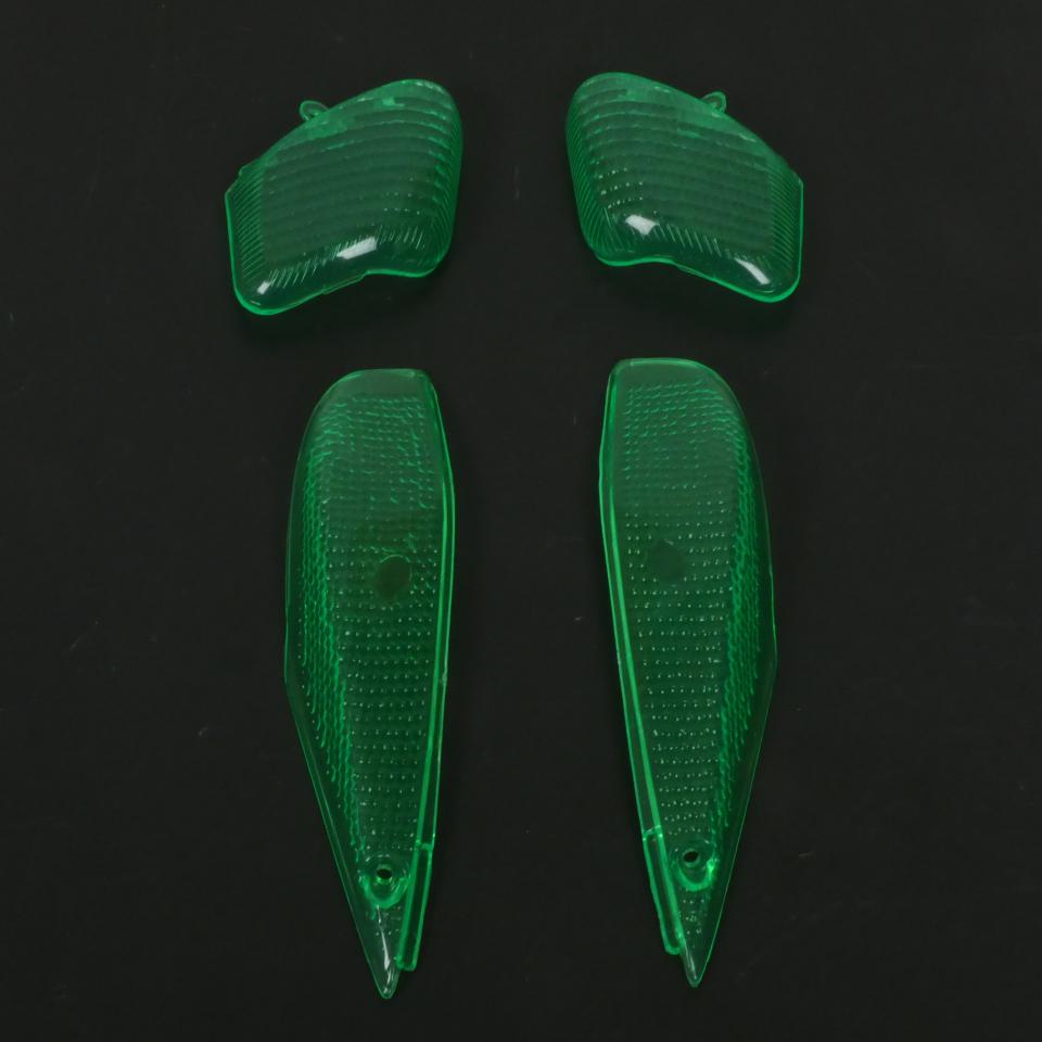 Cabochon de clignotant vert pour scooter Yamaha 50 Bump Après 1999 AV/AR Neuf