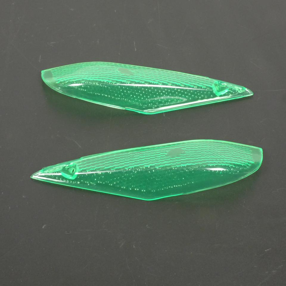 Cabochon de clignotant vert pour scooter Yamaha 50 Bump Après 1999 AV/AR Neuf