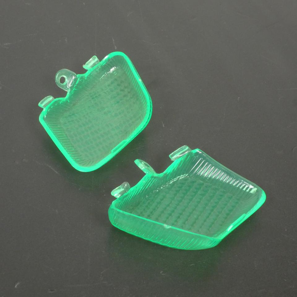 Cabochon de clignotant vert pour scooter Yamaha 50 Bump Après 1999 AV/AR Neuf