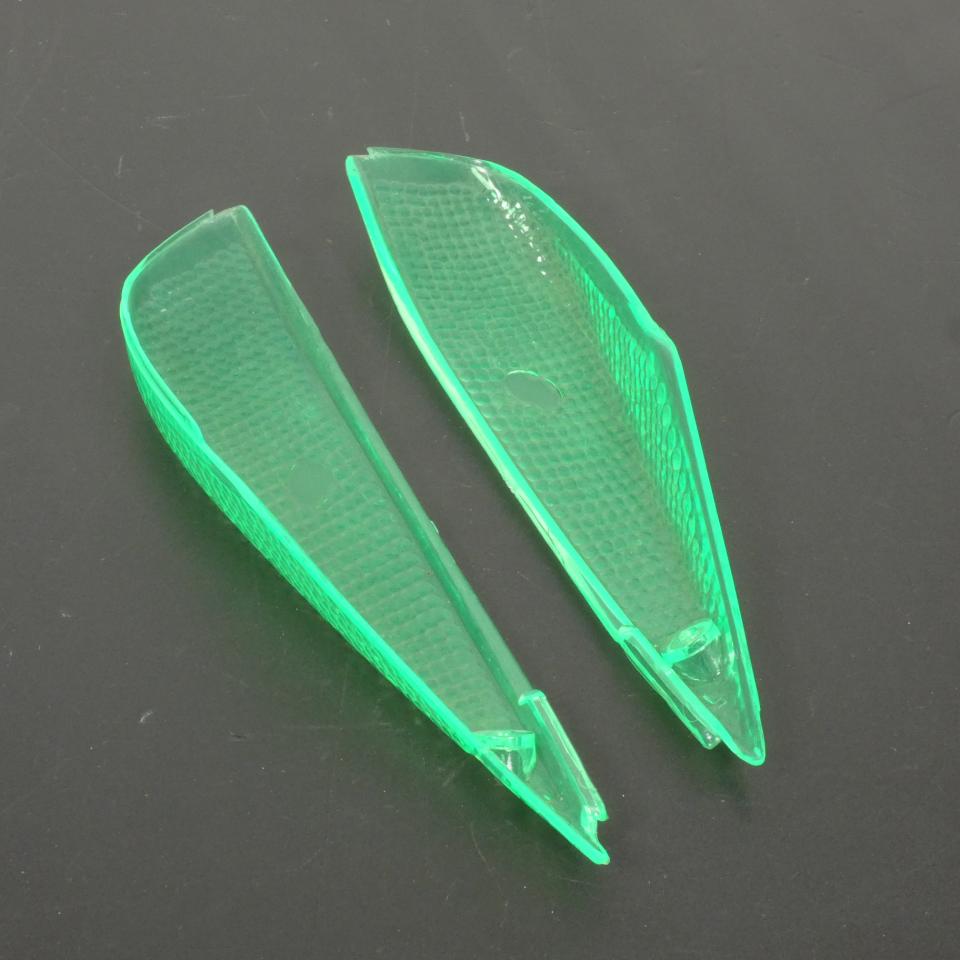 Cabochon de clignotant vert pour scooter Yamaha 50 Bump Après 1999 AV/AR Neuf