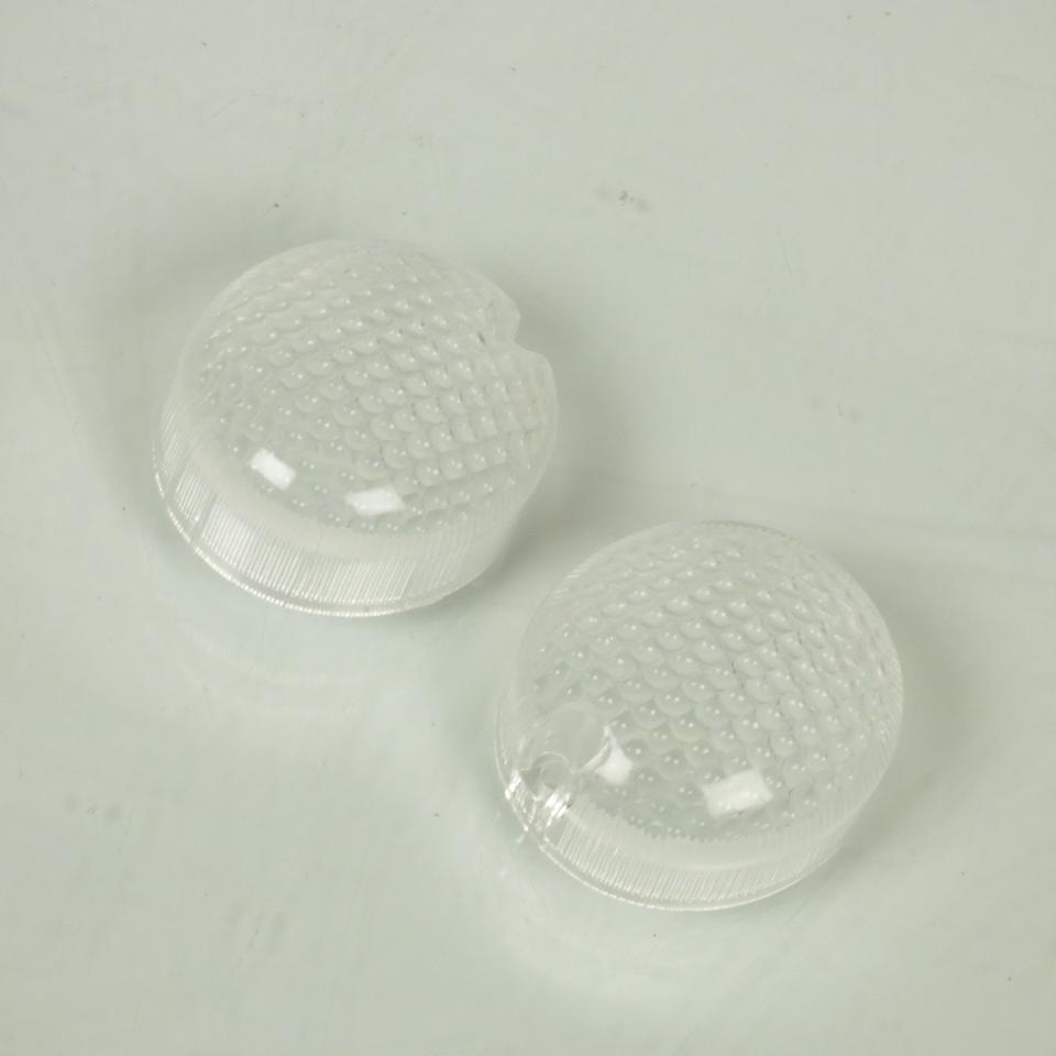 Cabochon clignotant pour scooter Yamaha 50 Aerox Après 1999 transparent / paire