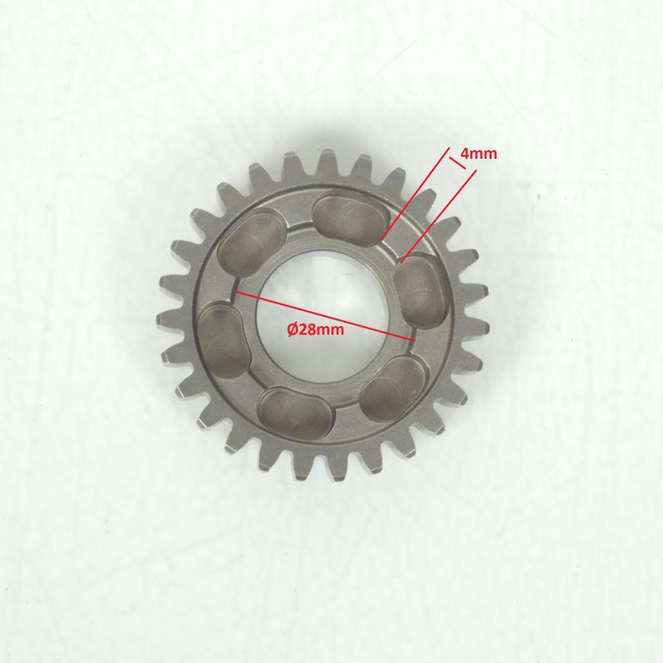 Pignon 27 dents pour moto Peugeot 50 Xps Sm 2008 à 2011 802871 4E Neuf