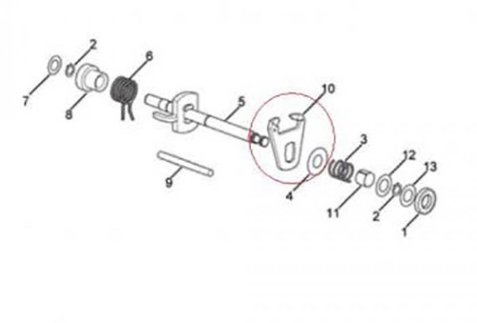 Pièce moteur diverse pour moto Aprilia 50 MX 1996 - 2005 AP8501972 Neuf