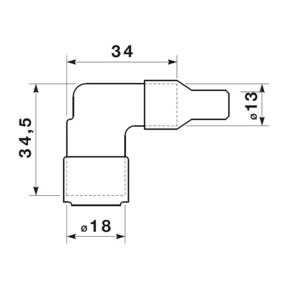 Antiparasite NGK pour moto 50 LZFH / 8710 Neuf