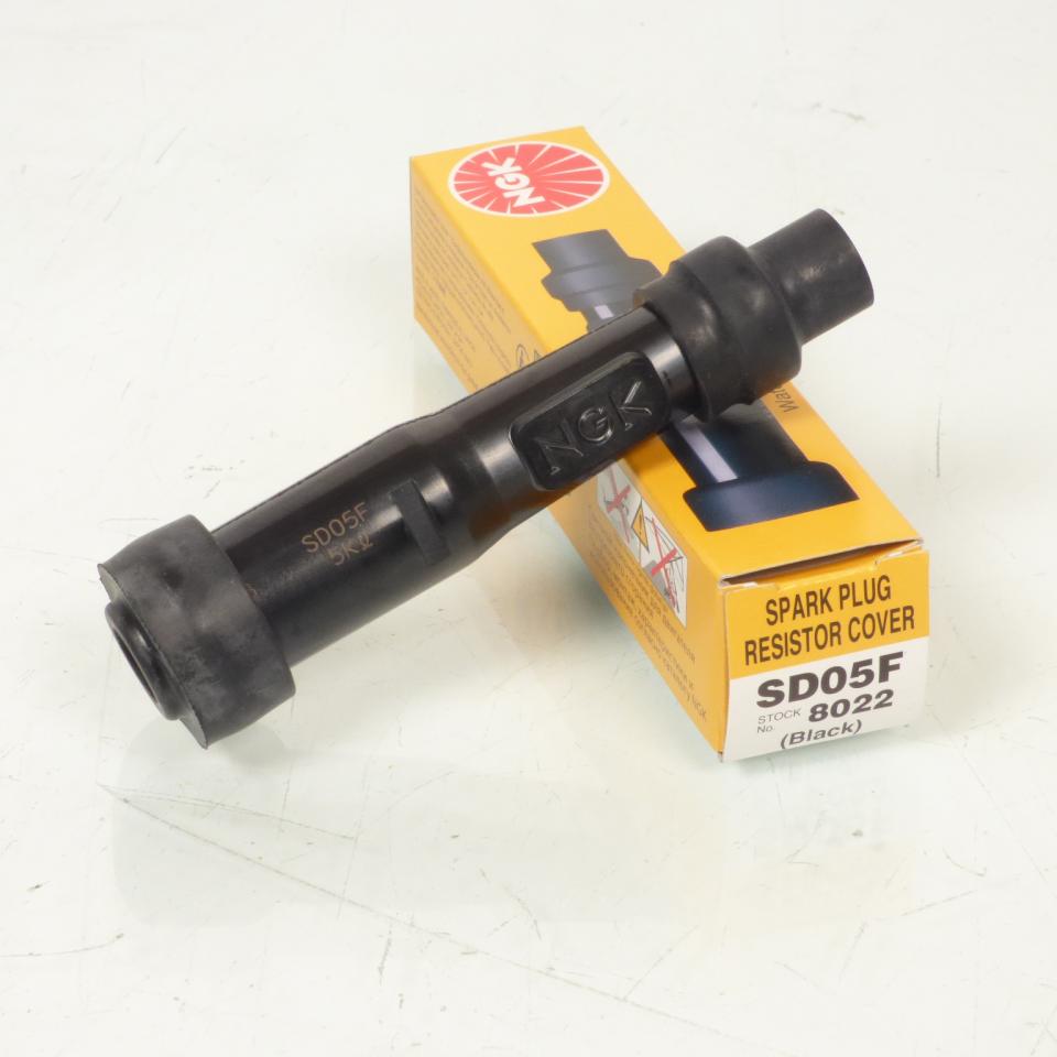 Antiparasite long noir NGK SD05F / 8022 Neuf pour moto