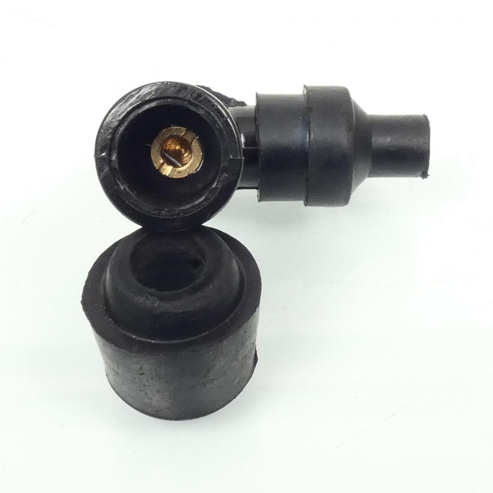 Antiparasite étanche plastique noir pour moto scooter quad avec bougie  sans olive coudé 90° Neuf