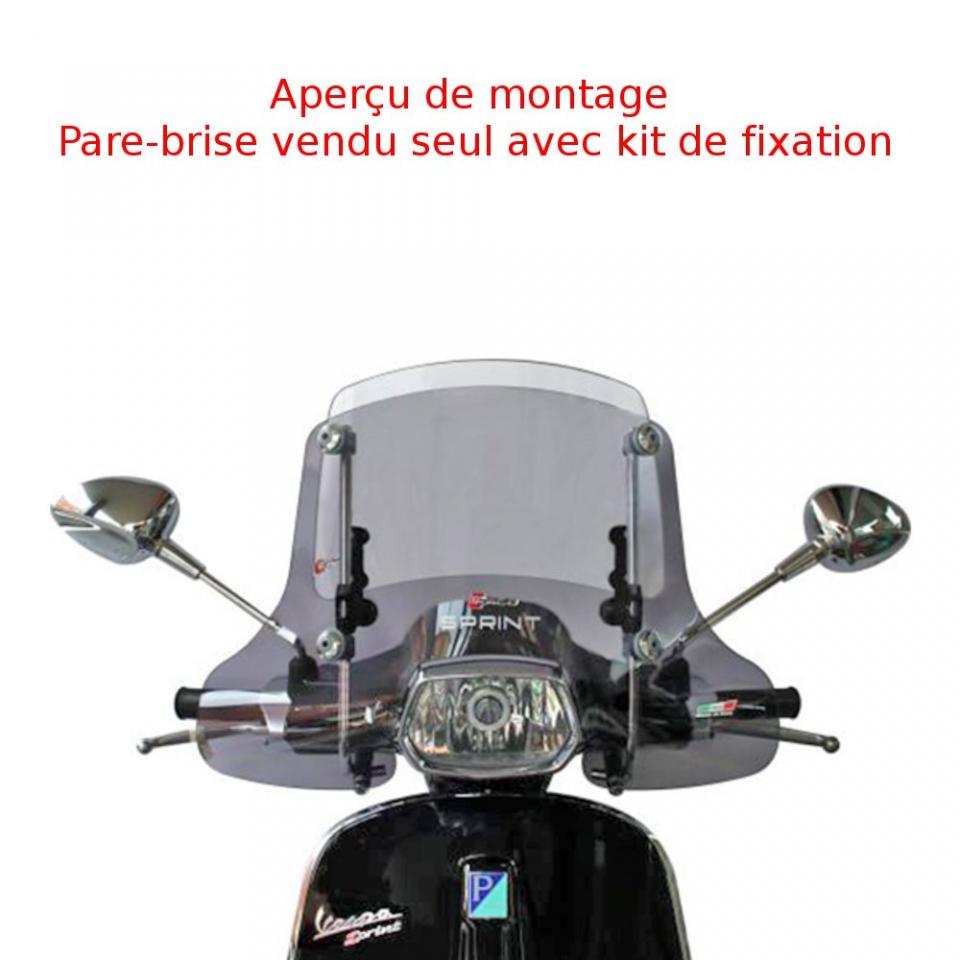 Pare brise Faco pour scooter Piaggio 125 Vespa Sprint 4T 3V Ie 2015 22811 Neuf