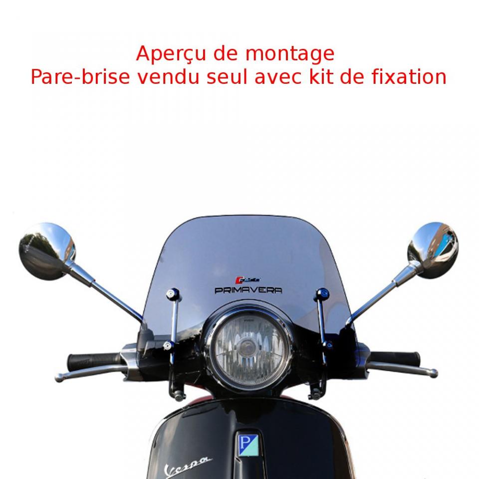 Pare brise Faco pour scooter Piaggio 50 Vespa Primavera 4T 4V 2015 à 2017 Neuf