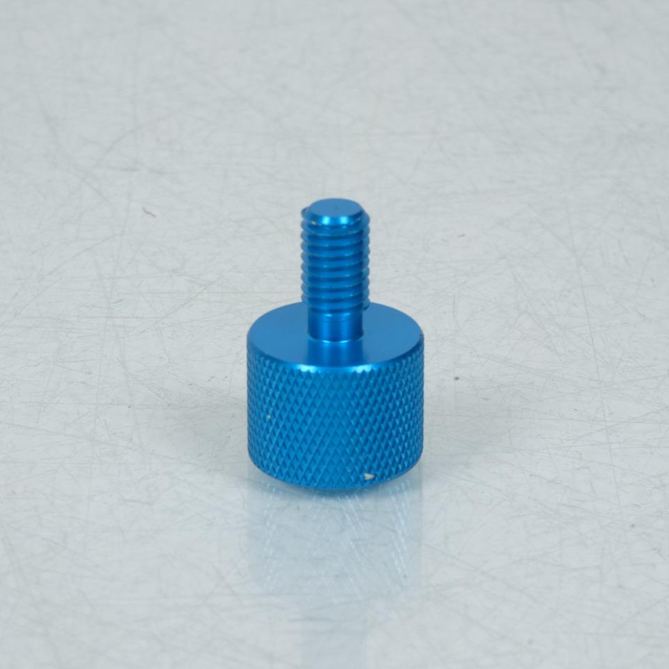 Bouchon niveau huile Teknix pour scooter Peugeot 50 Buxy M8 pas 1.25 bleu